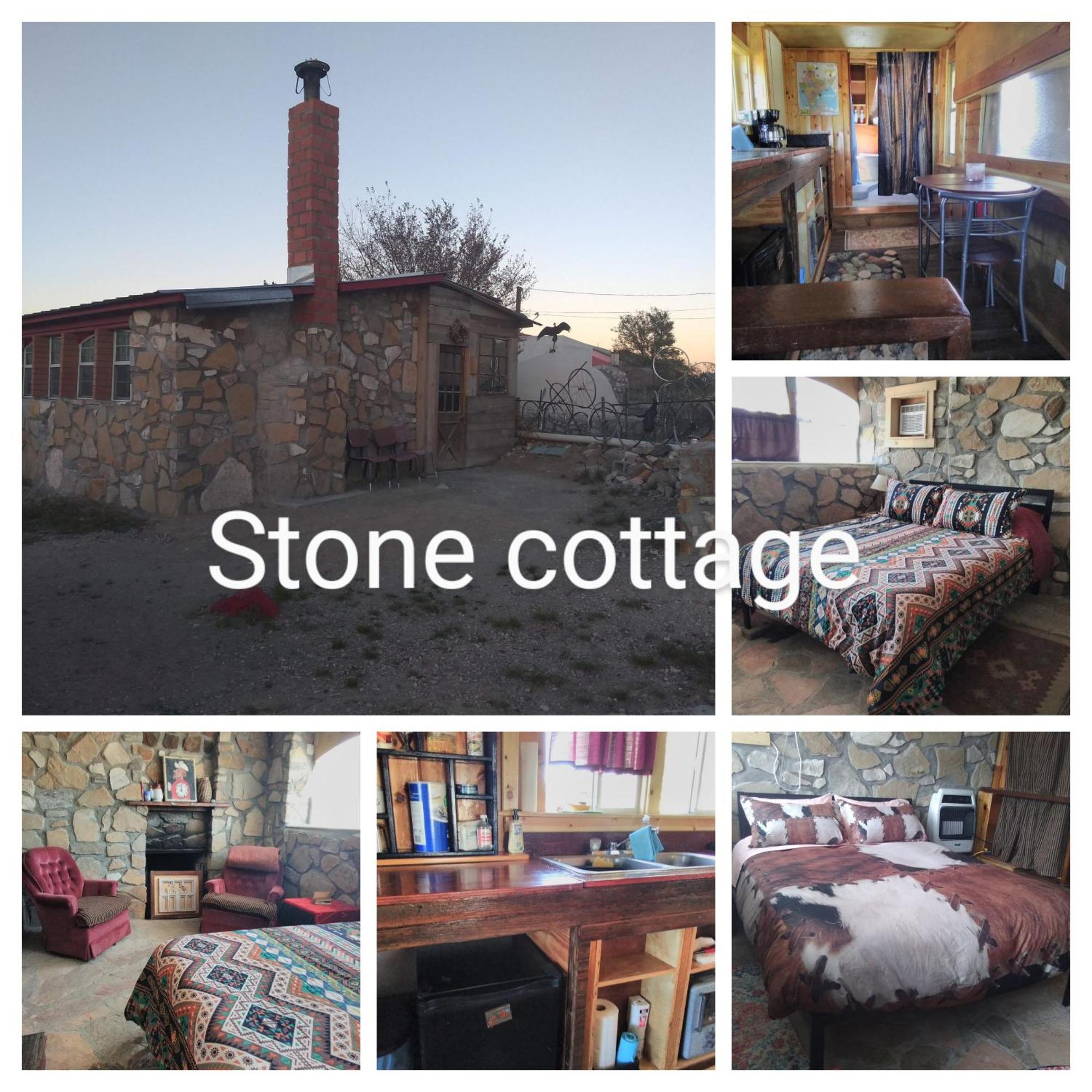 La Loma Del Chivo Llc Stone Cottage Alternative Building Marathon Kamer foto